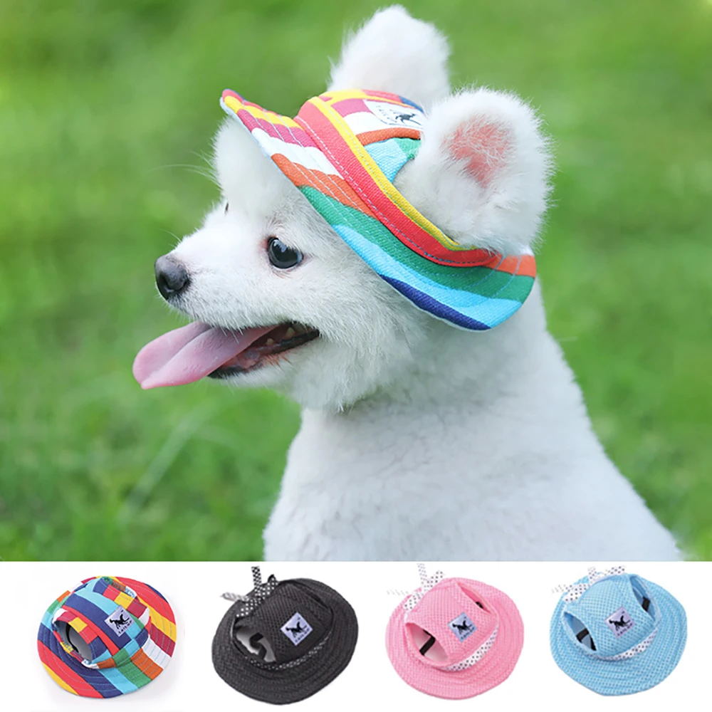 Pet Dog Cat Cap Breathable Summer Sunhat