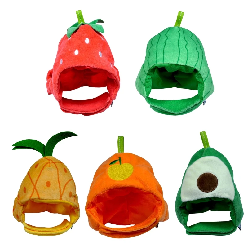 Funny Hat Pet Fruit Headwear