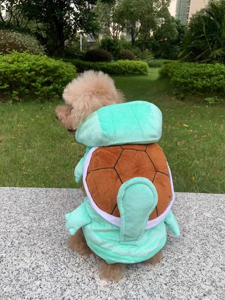 Pet Clothes Dog Cat Funny Turtle Design Costume