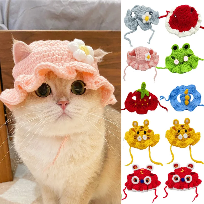 Cute Cat Hat Funny Pets Party Cosplay Headwear