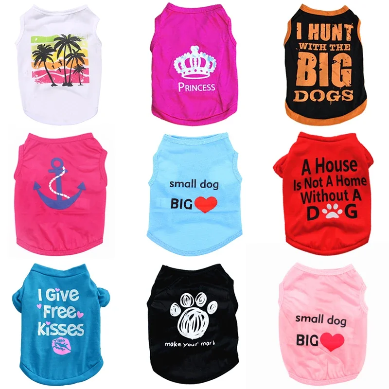 Pet Dog Clothes Summer Puppy Pet Shirt