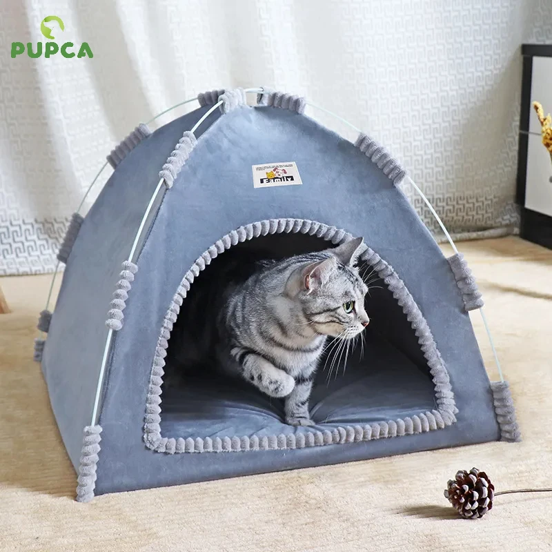 Pet Cat Tent Cave Hut Cat Sleep House