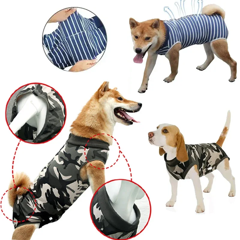 Breathable Pet Sterilization Suit Dog Surgery Recovery Clothes