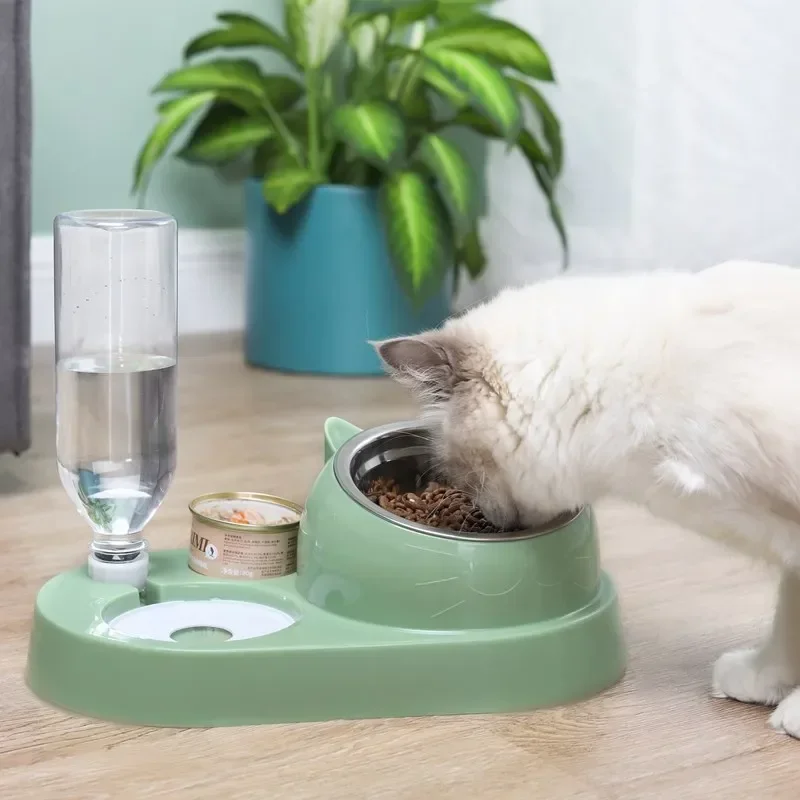 4-in-1 Cat Dog Bowl Automatic Feeder