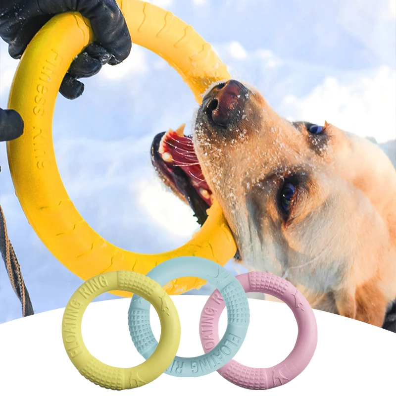 Training Ring Puller Puppy Flying Disk Chewing Toys