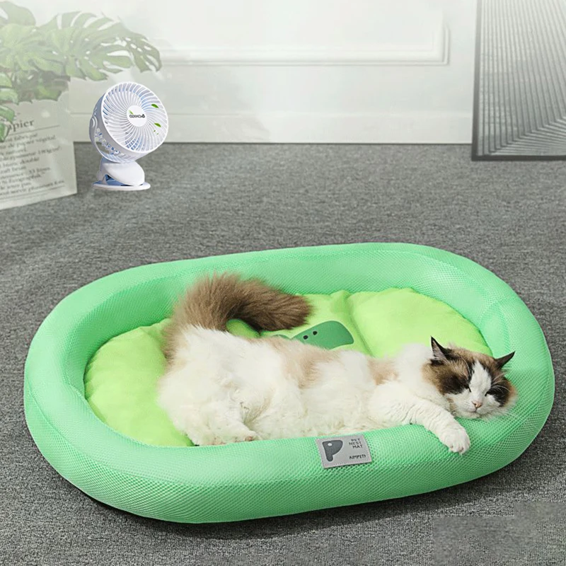 MADDEN Summer Cooling Pet Cat Bed