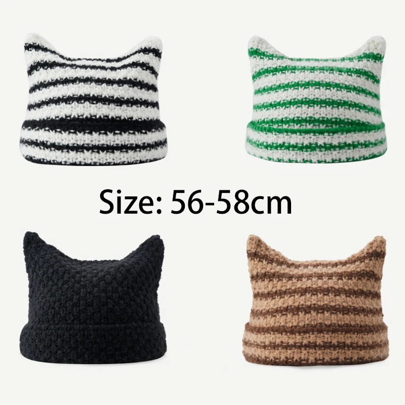 Autumn and winter warm wool cute cat