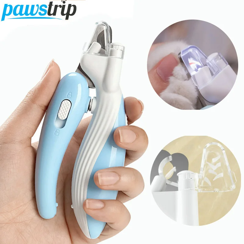 Professional Pet Nail Clippers with Led