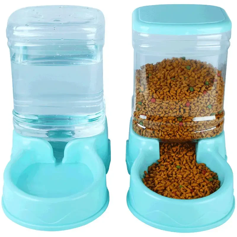 Cat Pet Automatic Feeder Drinking Bowl