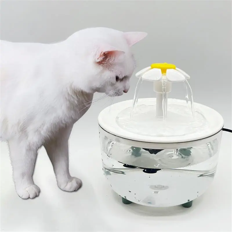 1200ml Automatic Cat Water Fountain Filter USB Electric