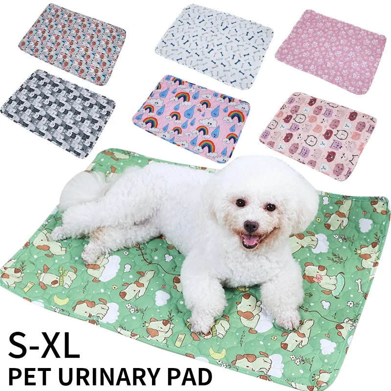 Washable Pet Dog Pee Pad Reusable Absorbent Diaper Mat